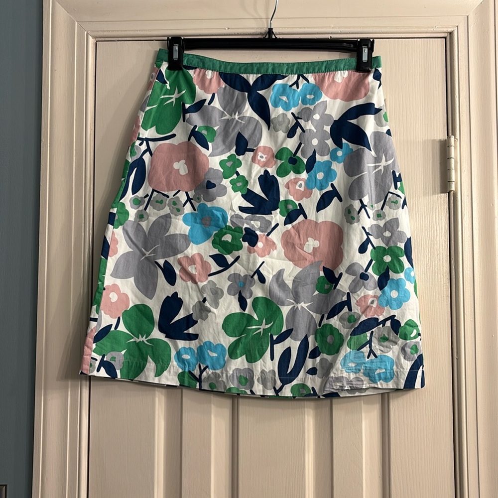 Boden Floral Skirt